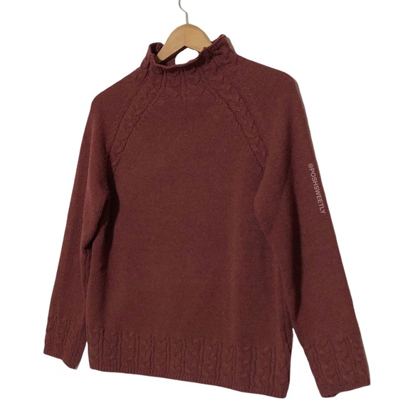 Misslook Mockneck Cable Knit Sweater - Picture 2 of 10